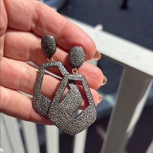 Elegant Silver Drop Earrings